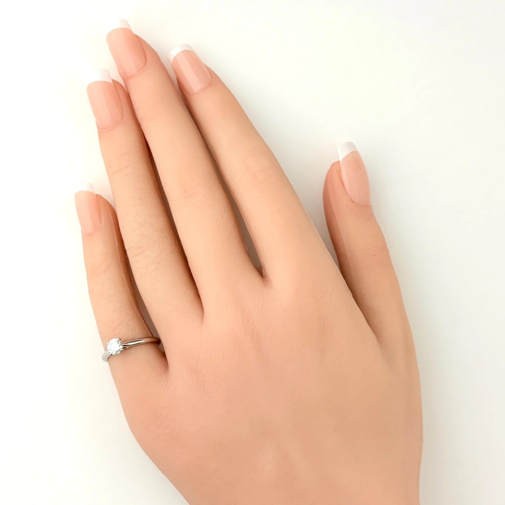 CARTIER Diamond Engagement Ring - Picture 6 of 9